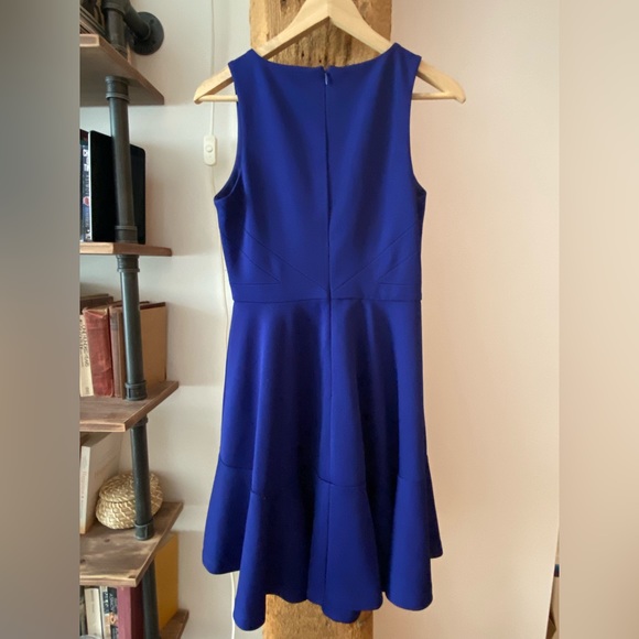 ALLEN B. By Allen Schwartz A-Line Dress Cobalt Blue (US M) - Picture 2 of 4